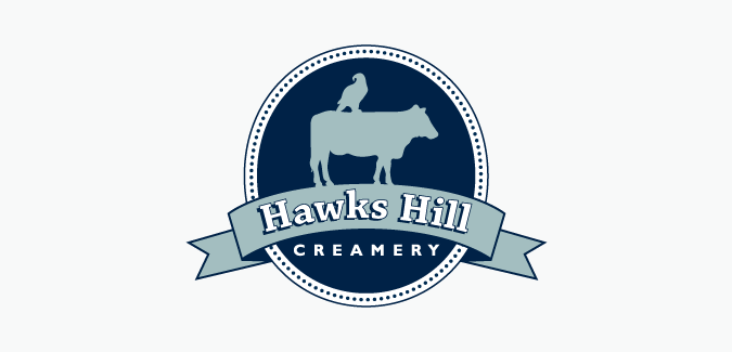 Renae Hunter | Hawks Hill Creamery Logo